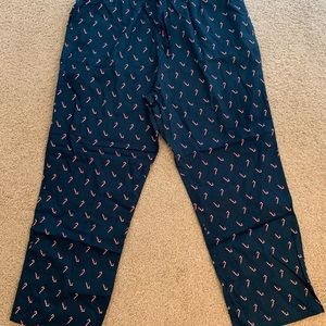 Blue candy cane pajama pants. NWT!
